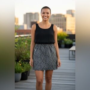 ***NWT*** Black and Gray Leopard Print Dress